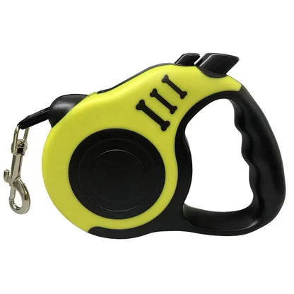Guia Retrátil 5m com Trava Segura para Passeios Mais Livres