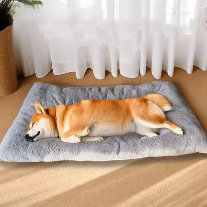 Cama Pelúcia Espessa para Pets que Acalma e Aquece Instantaneamente