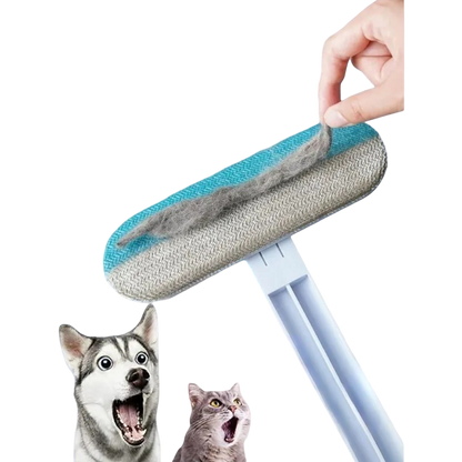 Escova Removedora de Pelos que Limpa Rápido sem Esforço