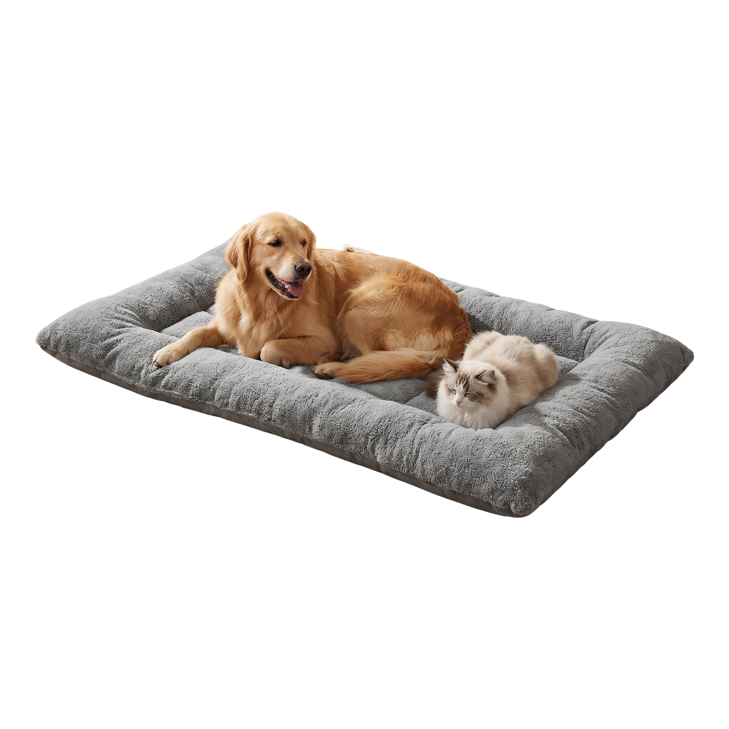 Cama Pelúcia Espessa para Pets que Acalma e Aquece Instantaneamente