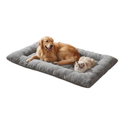 Cama Pelúcia Espessa para Pets que Acalma e Aquece Instantaneamente